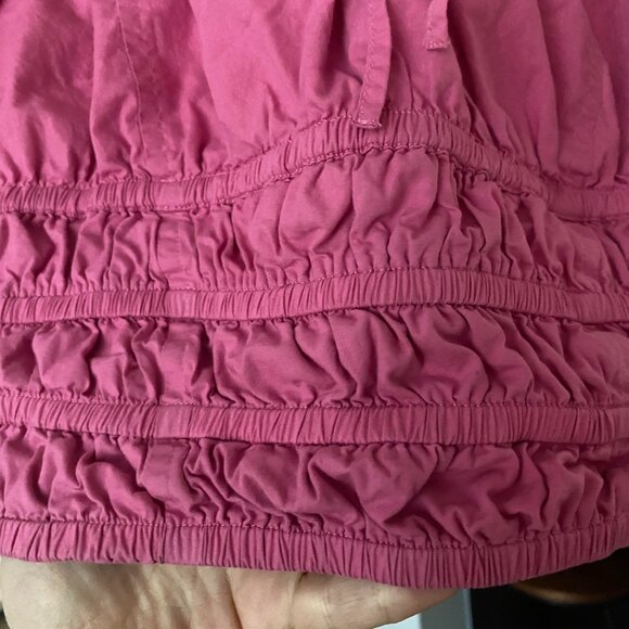 ARITZIA Sunday Best Pink Martine Poplin Puff-Sleeve Top Size S - Picture 4 of 7